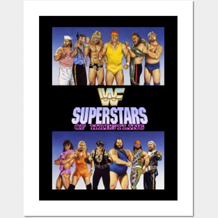 Superstars of Wrestling Posters and Art